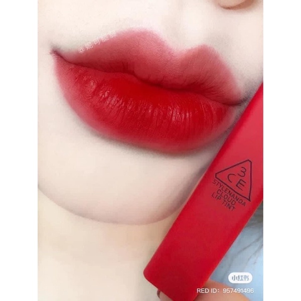 Son Kem Lì 3CE Mịn Lì Như Nhung 3CE Cloud Lip Tint Fullsize 4g