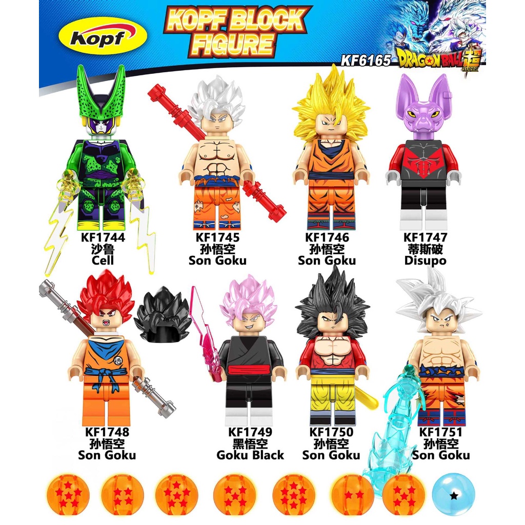 Mô Hình Nhân Vật son goku vegeta Phim Bảy Viên Ngọc Rồng z