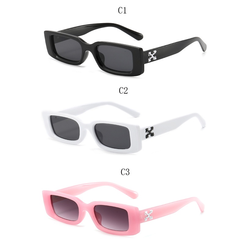 Kính Râm Gọng Vuông Nhỏ Che Nắng Thời Trang Mùa Hè Cho Nữ