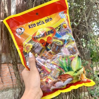 Kẹo dừa dẻo thập cẩm thanh long 500gr đặc sản bến tre
