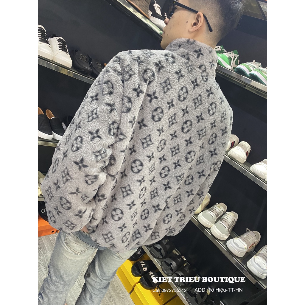 Áo Khoác Lông Nam LV New