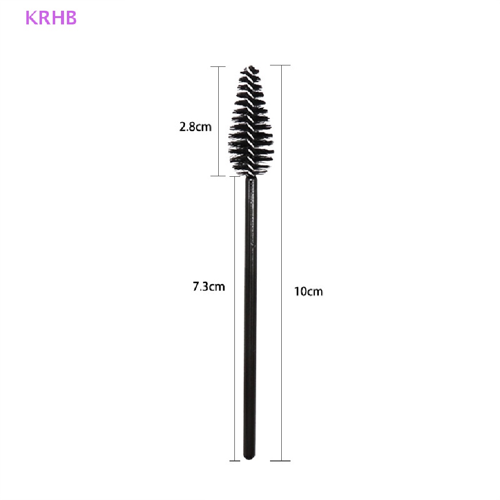 Set 25 Cọ Chải Lông Mi Bằng Silicon Sử Dụng Một Lần Tiện Lợi Mới