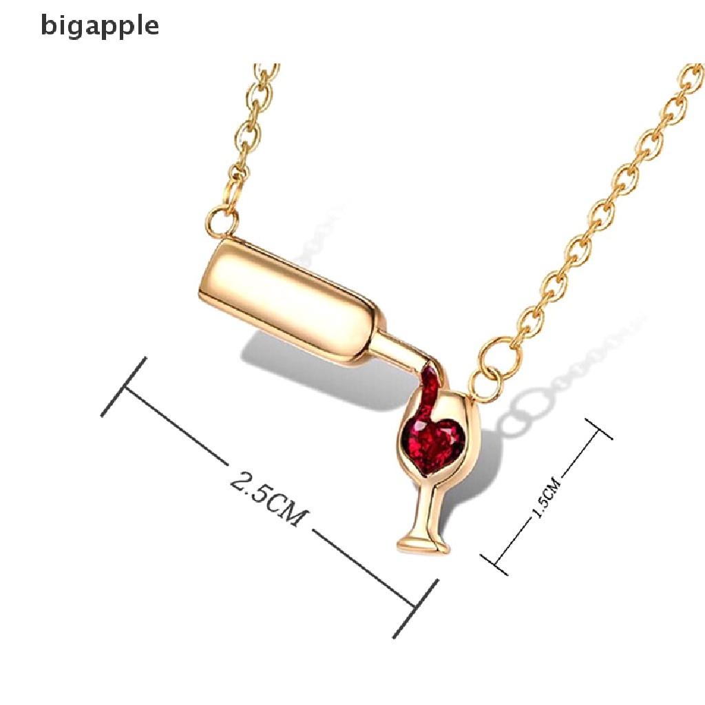 Vòng cổ Hợp Kim Mặt Thủy Tinh Hình Trái Tim Đính Đá Thời Trang Cho Nữ