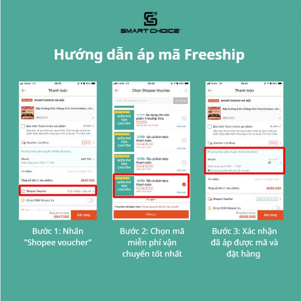 Hũ Đựng Gia Vị, Lọ Đựng Gia Vị Thủy Tinh Cao Cấp SMARTCHOICE Nắp Inox 304 – Kèm Thìa Và Khay – Dạng Tròn