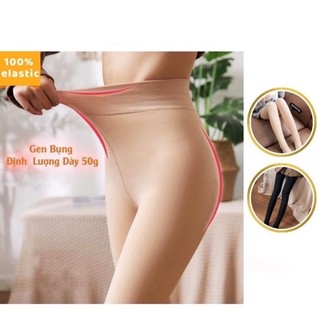 Quần tất che khuyết điểm chân màu đen da siêu mịn siêu dai