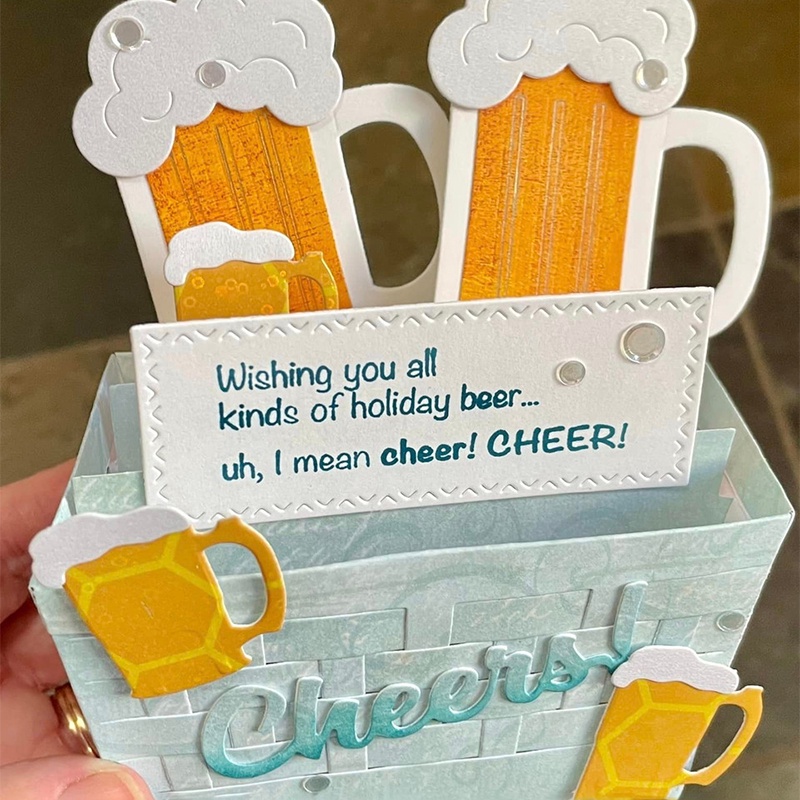 Khuôn Cắt Giấy Bằng Thép Carbon Dùng Trang Trí DIY Thẻ