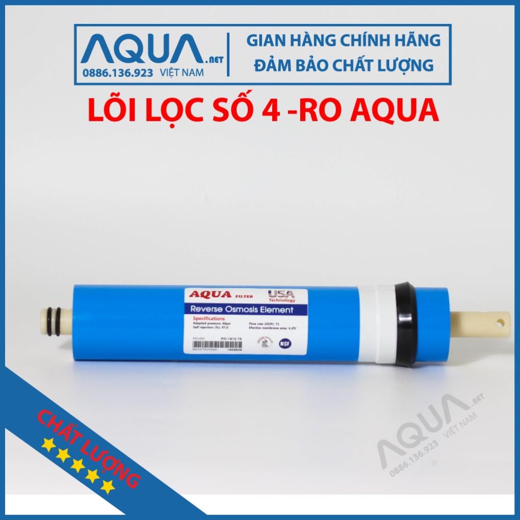 Lõi lọc nước số 4 , RO, RO AQUA RO LÕI SỐ 4 lọc sạch 99% cặn bẩn vi khuẩn đảm bảo sức khỏe uống trực tiếp lắp đặt dễ dàn