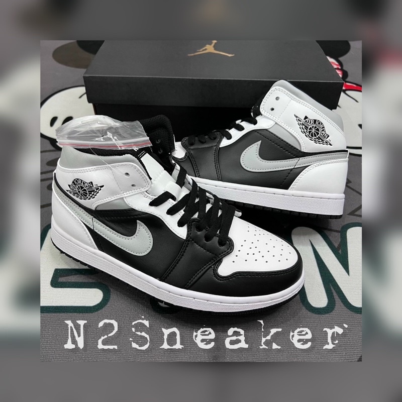 Nguyên Bản | Tiêu chuẩn - Giày Nike Jordan 1 Mid "White Shadow"