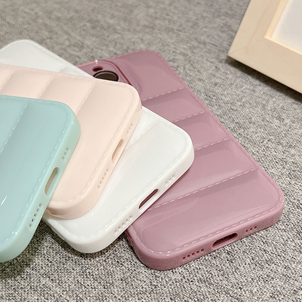 Ốp Điện Thoại TPU Mềm Chống Sốc Màu Kẹo Cho IPhone 11 12 13 14 Pro Max