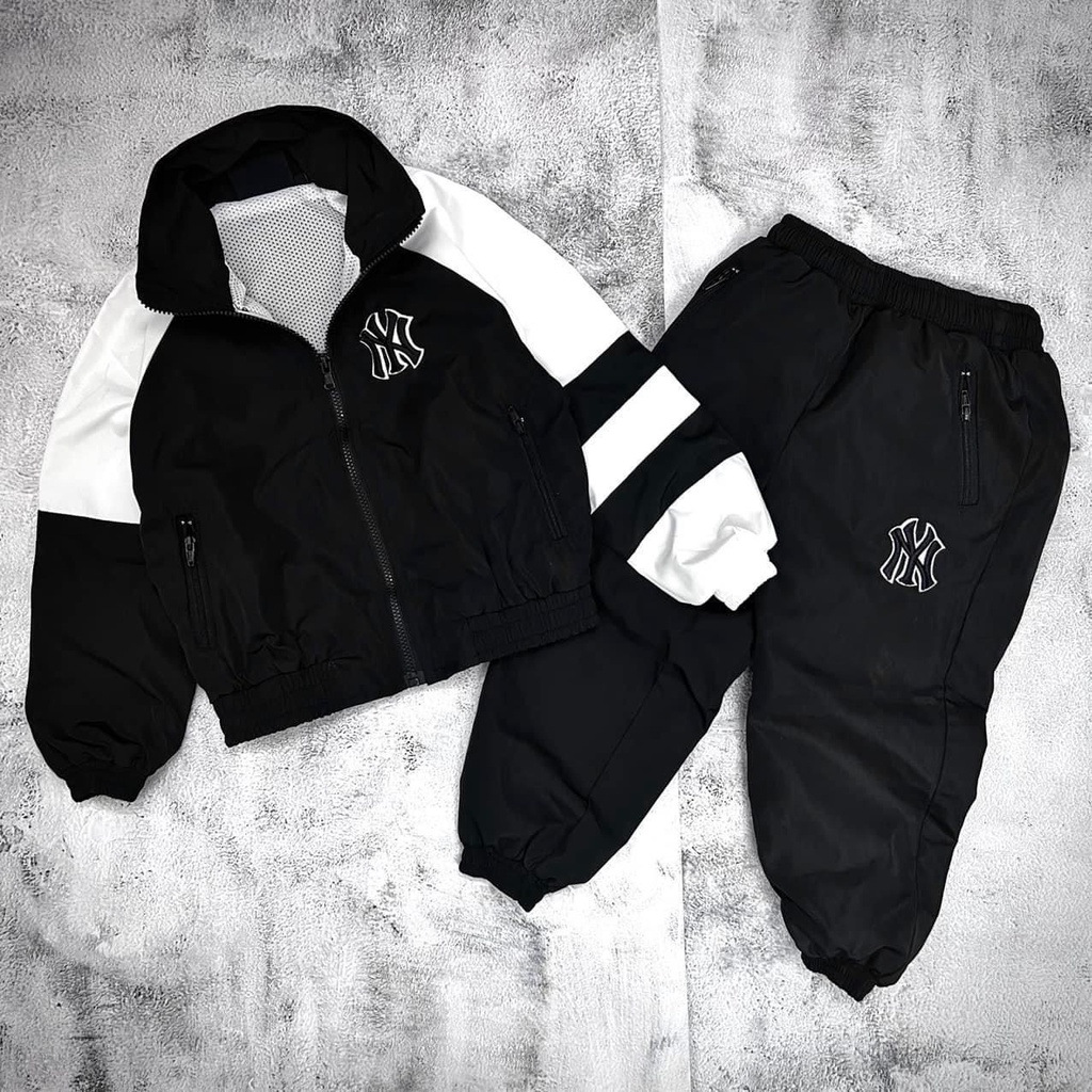 Bộ gió NY phối màu sành điệu, thể thao cho bé trai (13-35kg) SHOP BÉ TÔM KIDS