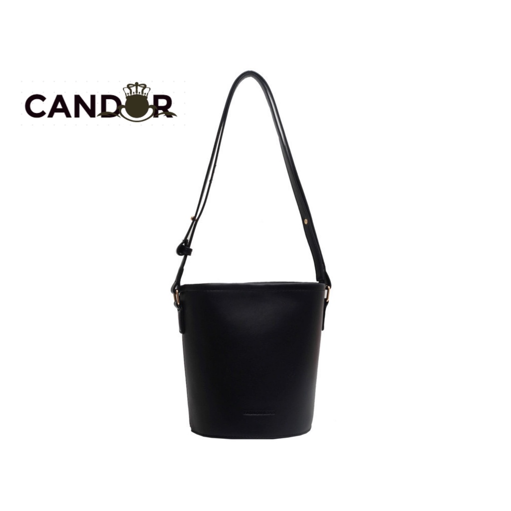 Túi xách nữ Bucket da trơn đeo vai đeo chéo đẹp B26