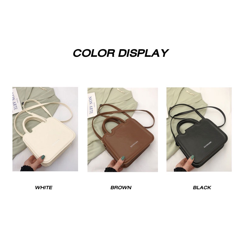 Túi Đeo Chéo Hình Vuông Nhỏ Phong Cách Âu Mỹ Cổ Điển Thời Trang Mùa Xuân Mới Dành Cho Bạn Nữ