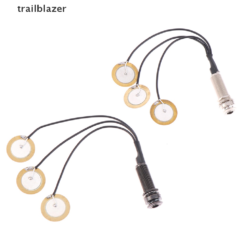 Pickup Tiếp Xúc trailblazer Piezo 3 Đầu Cắm Chuyên Dụng Cho Kalimba UIO