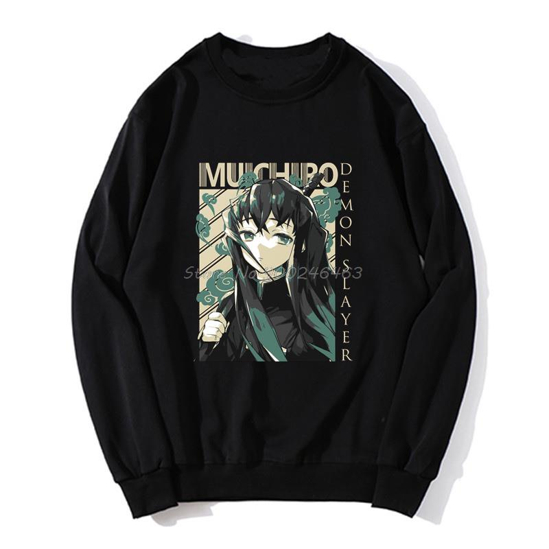 Áo Sweater Khoác Nam Hoodie Kimetsu Không Yaiba Demon Slayer Muichiro Tokito