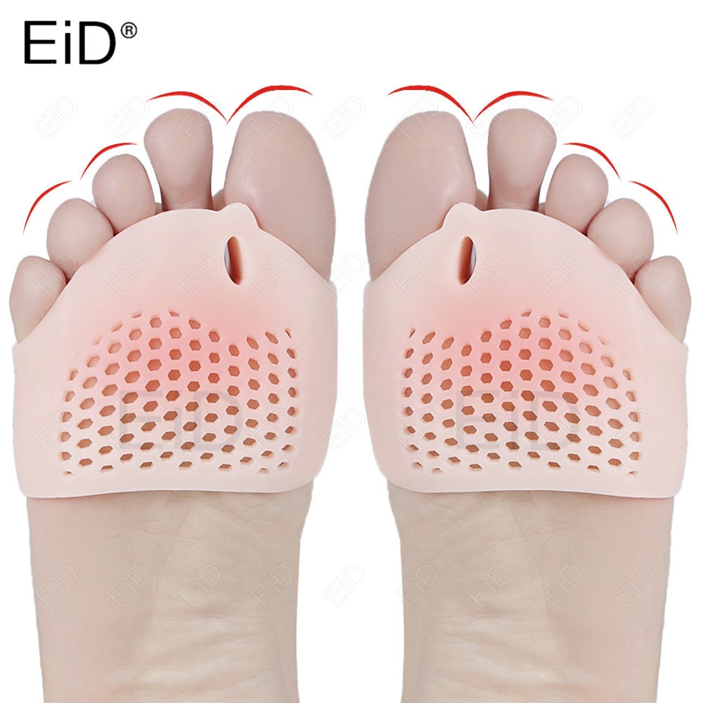 Cặp Đệm Silicone Gel Lót Mũi Giày Cao Gót Giảm Đau Dành Cho Nữ