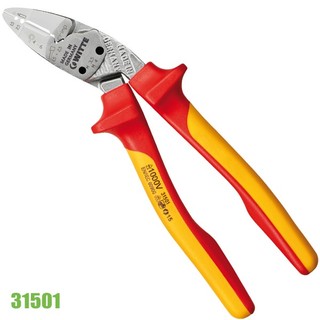 Kìm cắt cạnh mỏ cong cán cách điện 1000v-witte 31501 .sản xuất tại đức