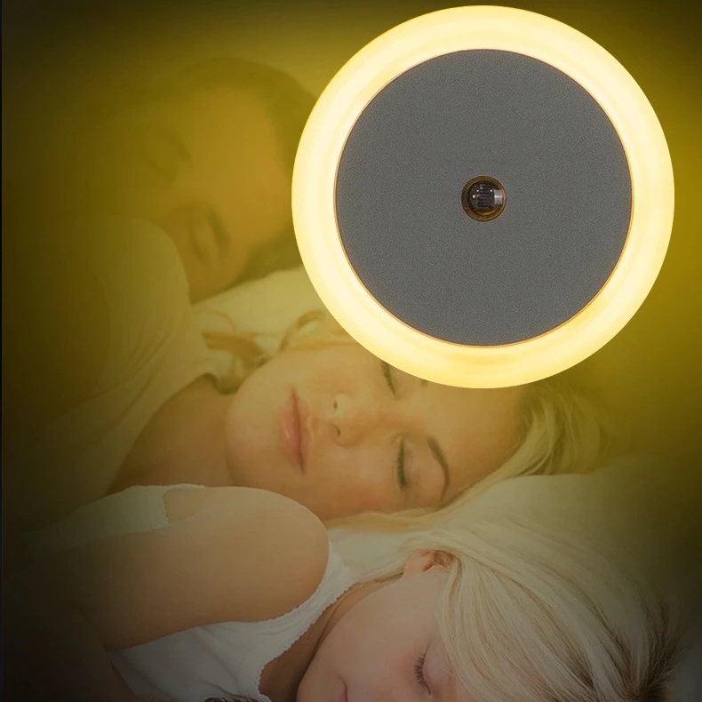 Đèn Ngủ LED Tròn Kích Thước Nhỏ Tiết Kiệm Năng Lượng Phích Cắm Chuẩn EU US | BigBuy360 - bigbuy360.vn