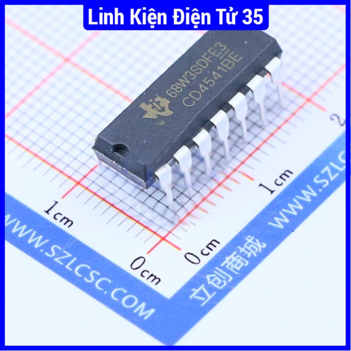 Linh kiện IC chức năng CD4541 chân cắm, chân dán 14P