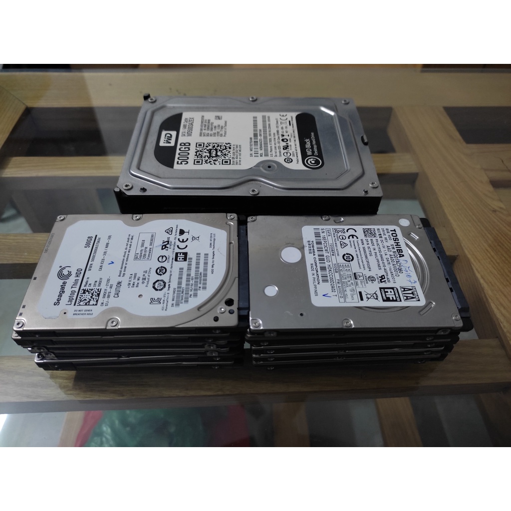 Ổ cứng laptop 500GB, HDD 2.5inch 500GB hàng tháo máy