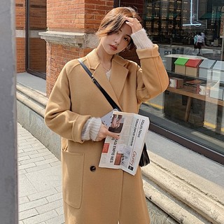 Áo khoác blazer oversized chất dạ HQ - AK581