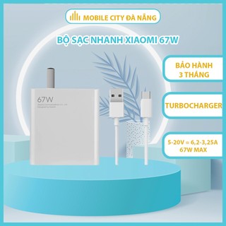 Bộ củ cáp sạc nhanh xiaomi 67w - mc đà nẵng