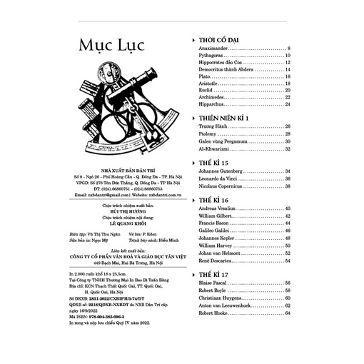 Sách 100 Nhà Khoa Học Vĩ Đại Thay Đổi Thế Giới