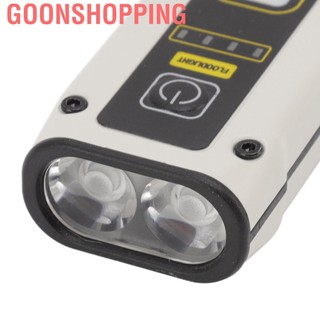 Goonshopping B59 Mini LED Multifunction Flashlight Portable Dual Light Sourse Strong Magnet Work