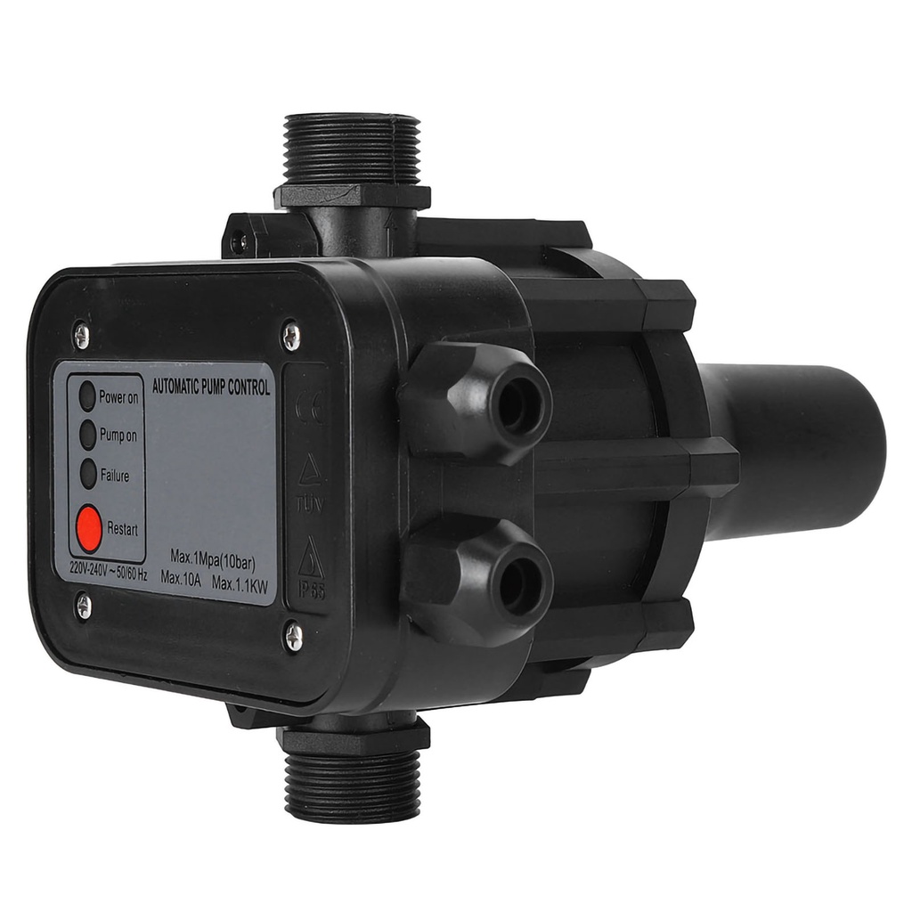 Có thể bán buôn Công tắc áp suất máy bơm nước tự mồi màu đen 220V Bộ điều khiển động Westvirginia058 Hàng giao ngay