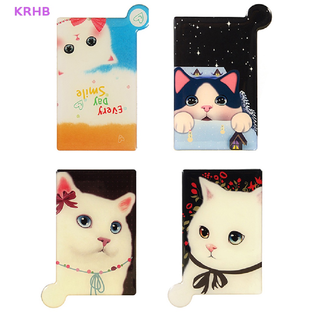 Gương Trang Điểm Cầm Tay Mini KRHB Bằng Thép Không Gỉ Mới