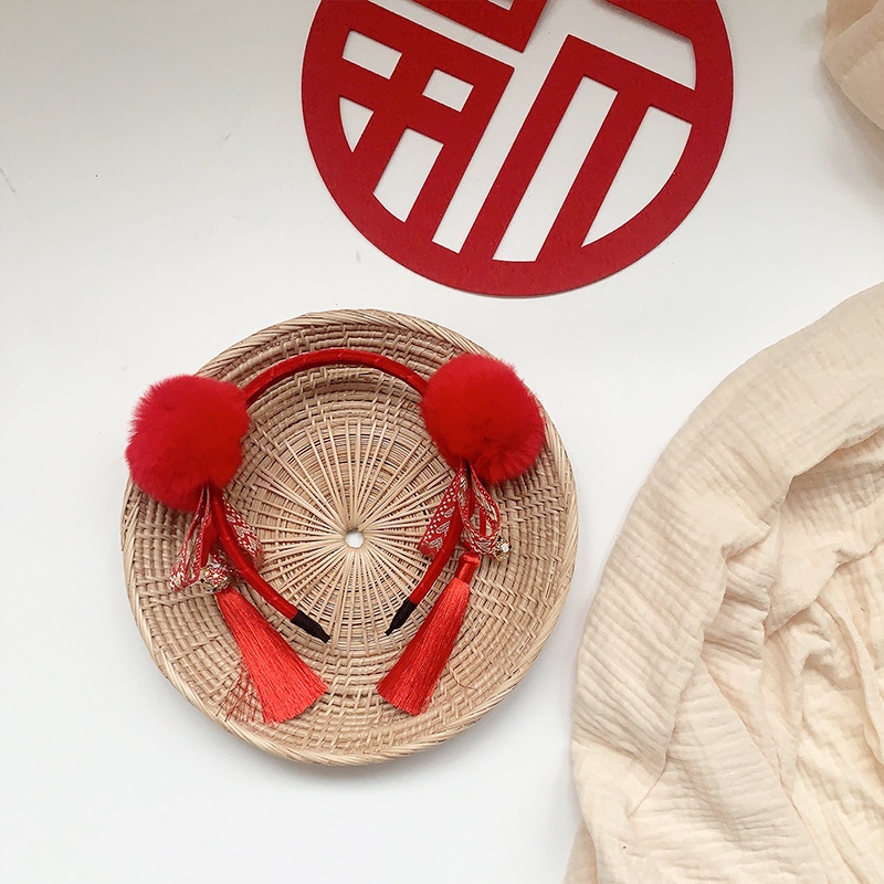 Babyfair. năm mới Cài Tóc Thời Trang Phong Cách Trung Hoa Cho Bé