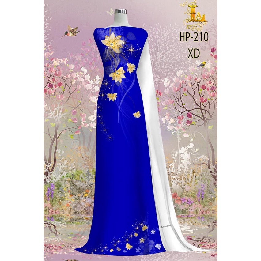 Vải may áo dài mẫu sang (vải nguyên bộ)