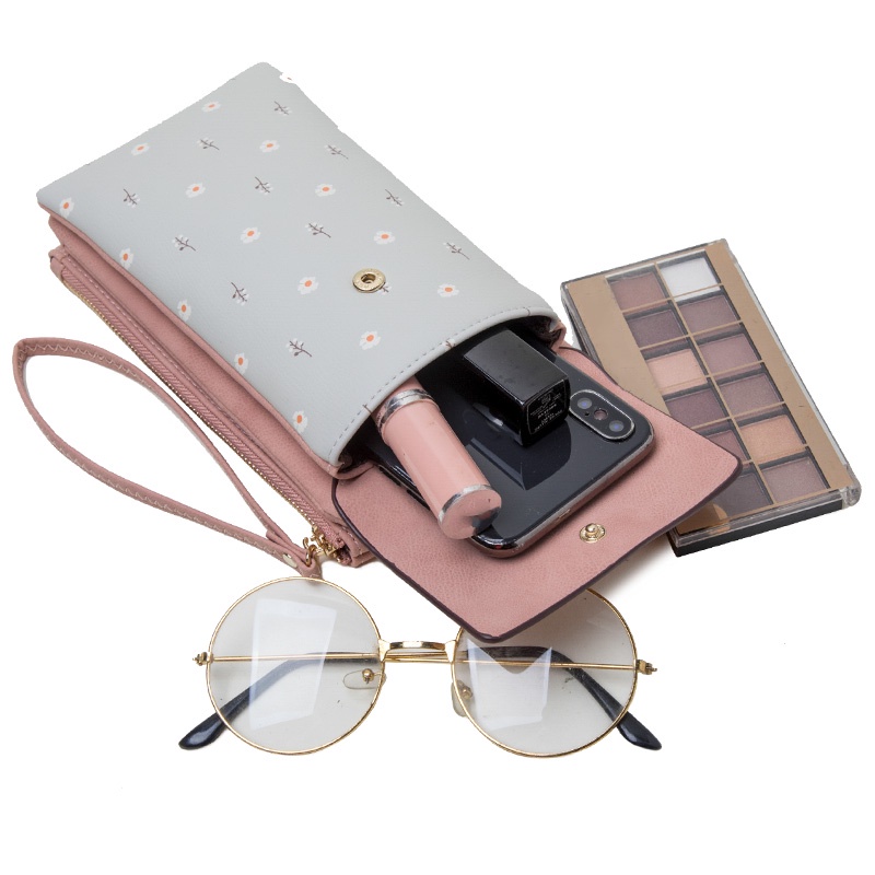 Túi Da PU Đeo Vai Đựng Điện Thoại Thời Trang