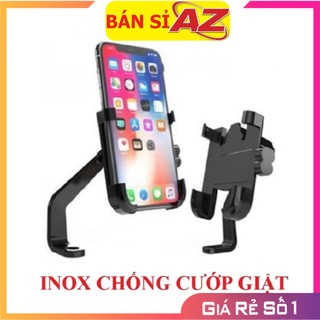 Giá đỡ kẹp điện thoại xe máy c2 chống cướp cực chắc chắn