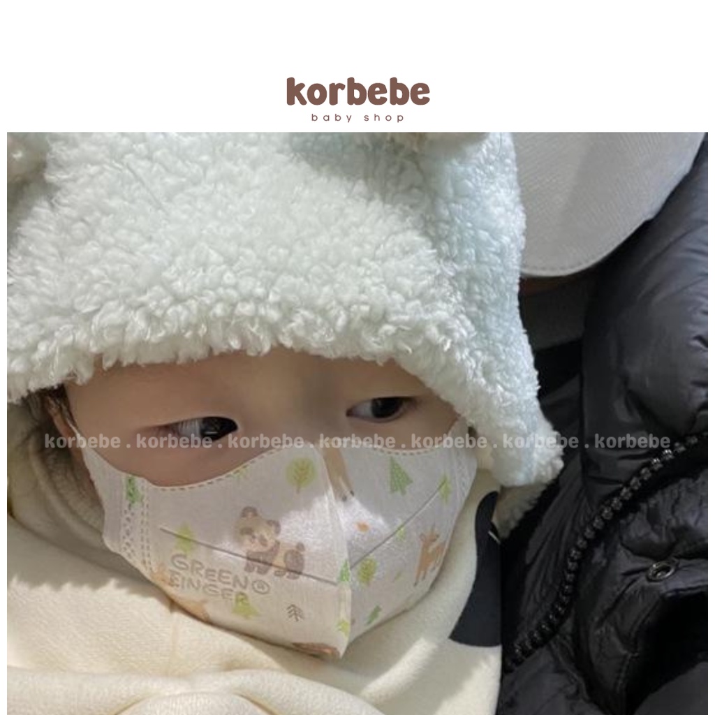 Khẩu trang 3D cho bé Green Finger My Kids 3D Mask Hàn Quốc