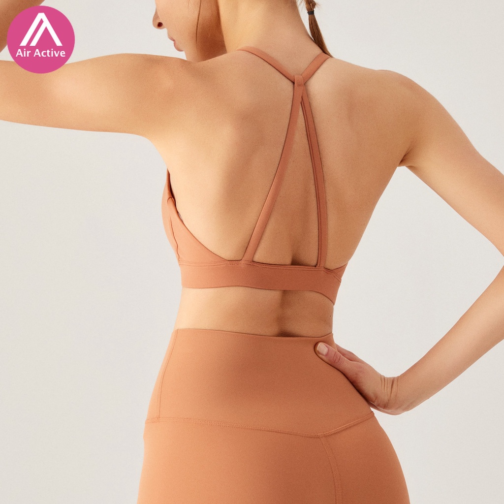 Airactive áo bra thể thao Áo ngực thể thao thời trang dành cho nữ Gym Yoga áo lót thể thao nữ