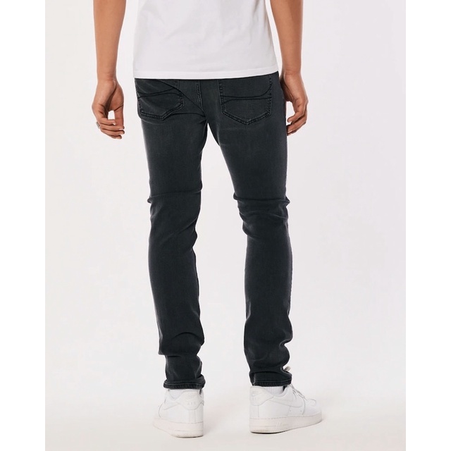 Quần jean Skinny Hollister chính hãng màu đen và xám