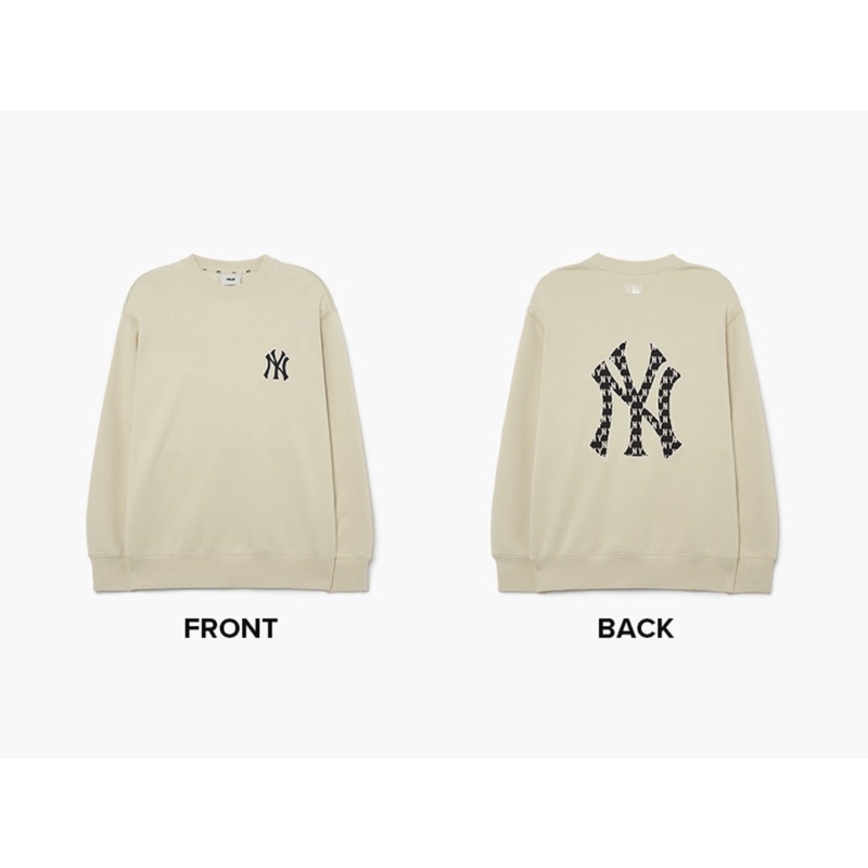 Áo sweater MLB logo mono ss23