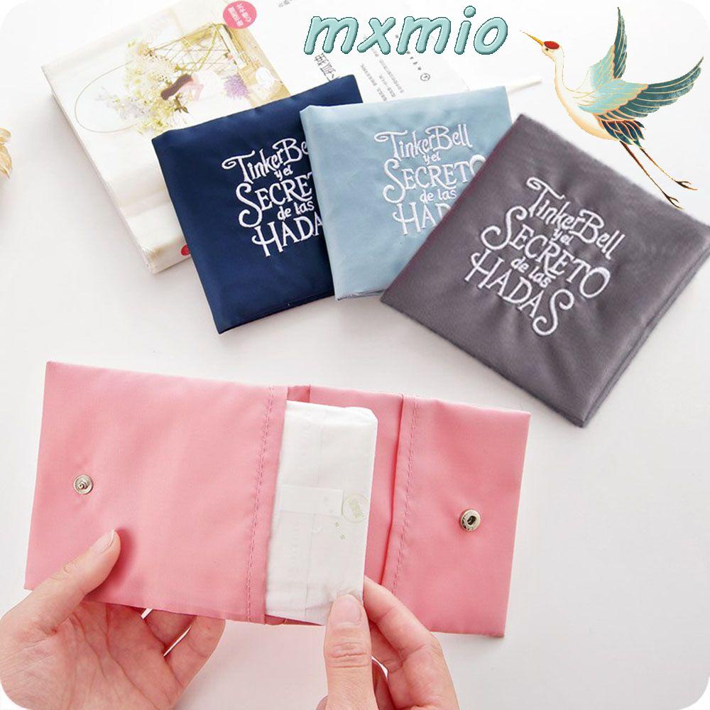 Túi Đựng Băng Vệ Sinh Vải Cotton Mini Thiết Kế Dễ Thương