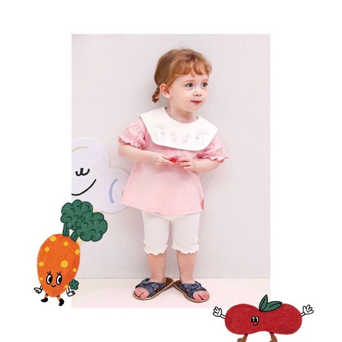 Bộ bé gái xuất Hàn dư xịn siêu xinh