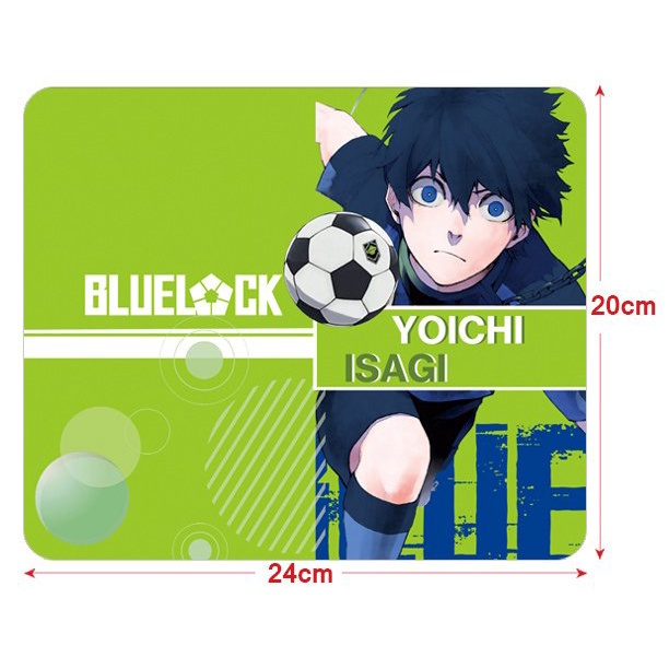 Miếng lót chuột IN HÌNH BLUE LOCK anime chibi tiện lợi xinh xắn kê chuột máy tính