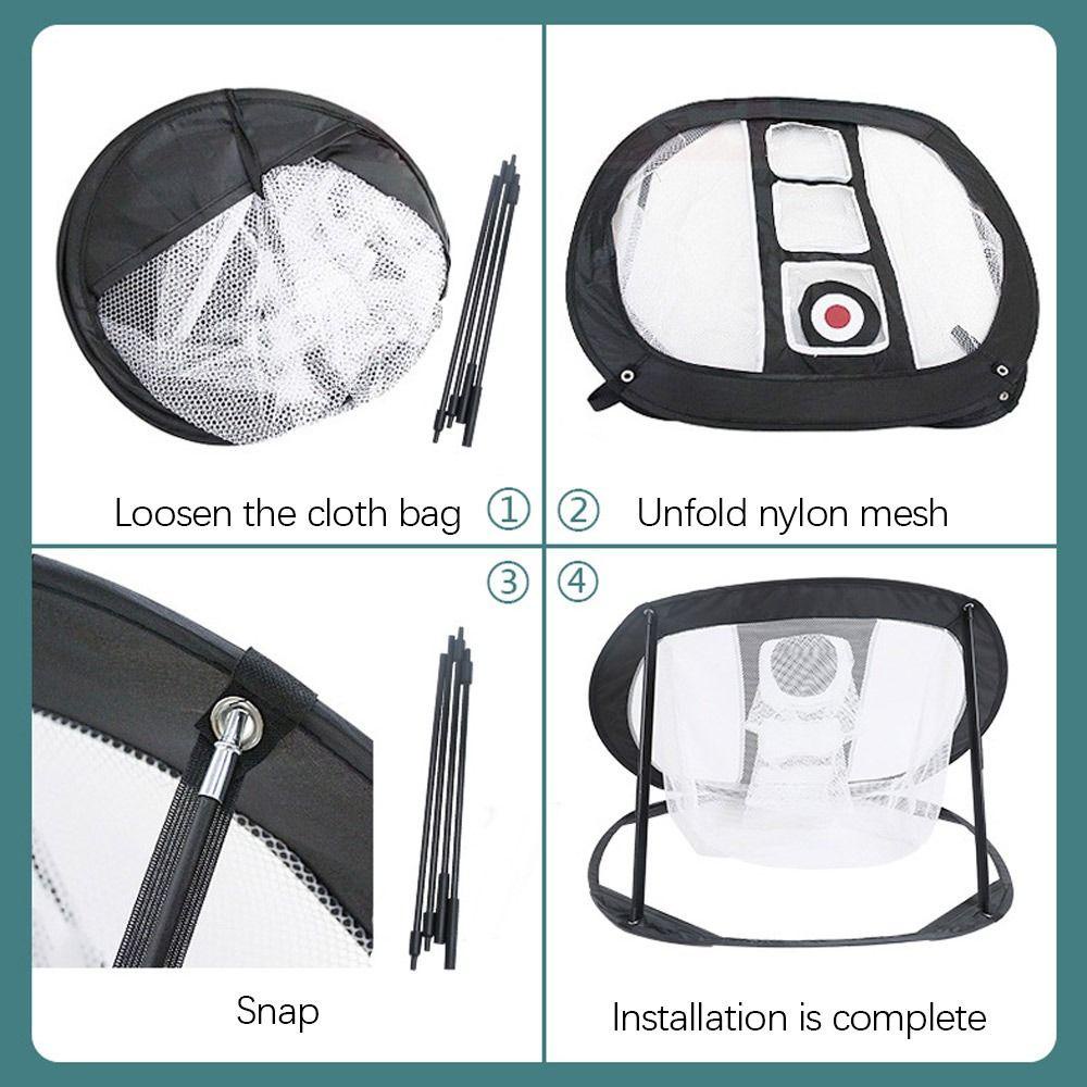 MUVAKO Lồng Lưới Đánh Golf Trong Nhà / Ngoài Trời Có Thể Gấp Gọn