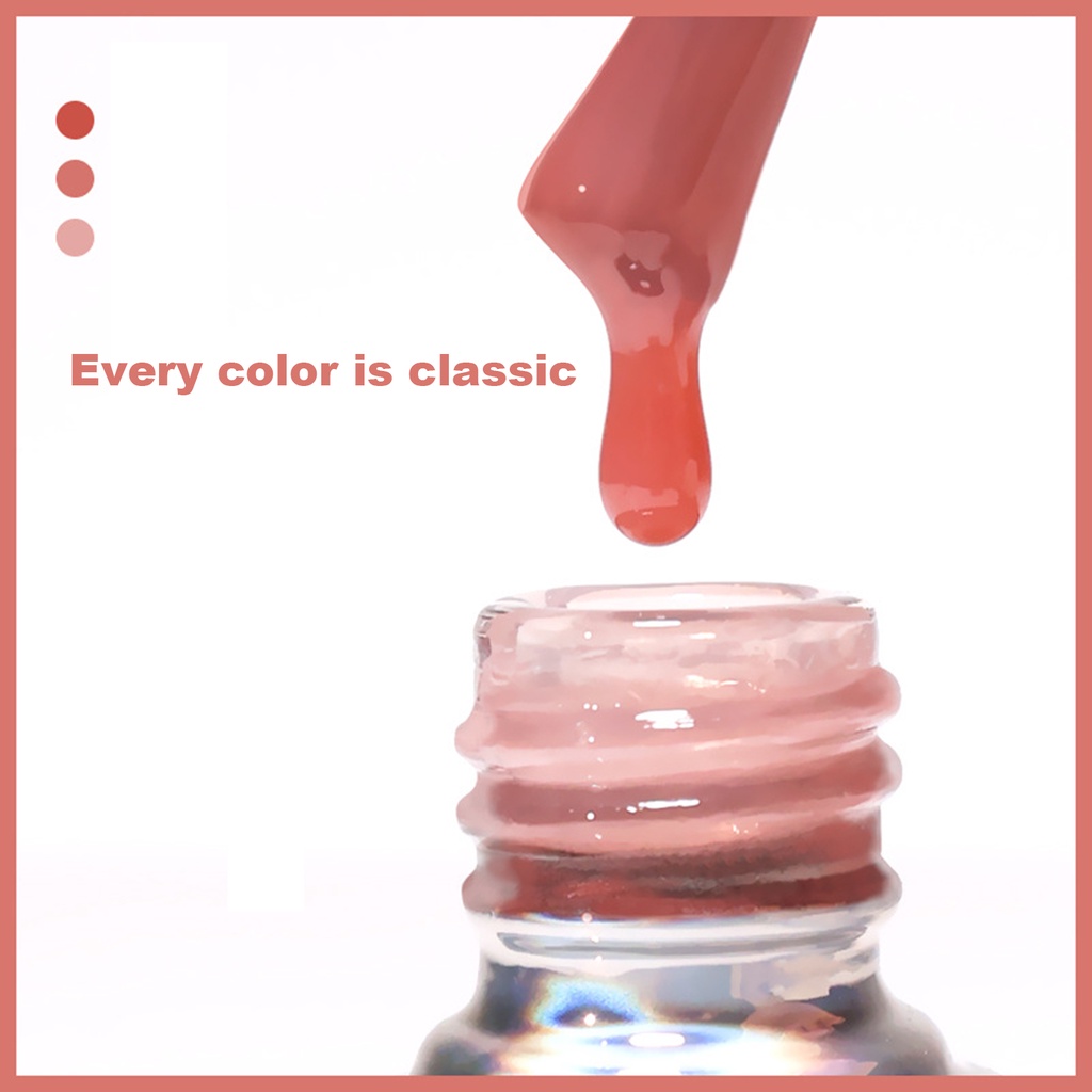 Sơn Móng Tay Dạng Lỏng 10ml Dễ Tẩy Trang Cho Mùa Hè