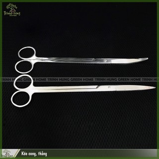 Kéo cong, thẳng dùng cắt tỉa cây thủy sinh, cây cảnh, terrarium