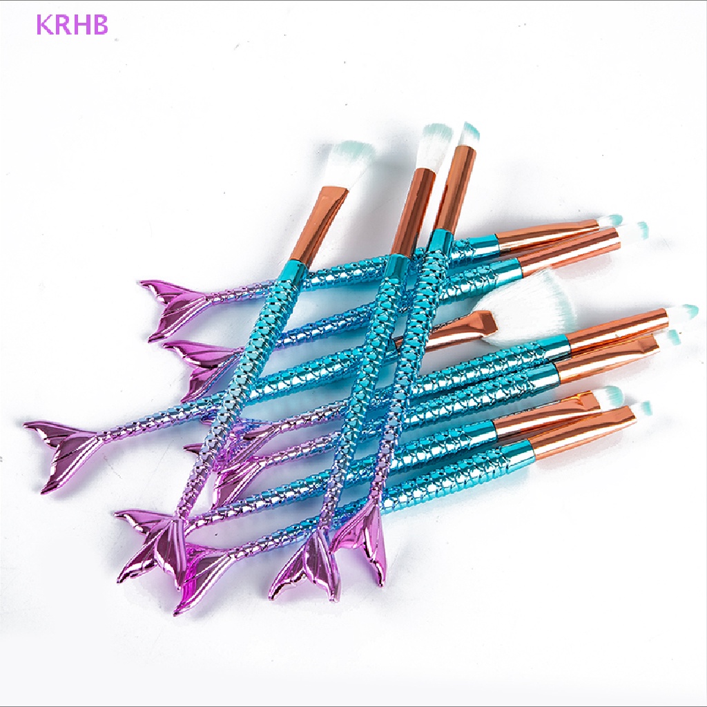 Set 10 Cọ Trang Điểm Chuyên Nghiệp Chất Lượng Cao Mới