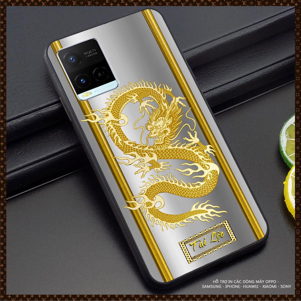 ỐP ĐIỆN THOẠI VIVO T1X4g/ VIVO Y21S/Y21/Y33s/Y22/Y22S/Y20/Y12S/Y15/Y17/Y16/Y19/Y02S RỒNG TÀI LỘC PHONG THỦY 2023 QUÝ MÃO