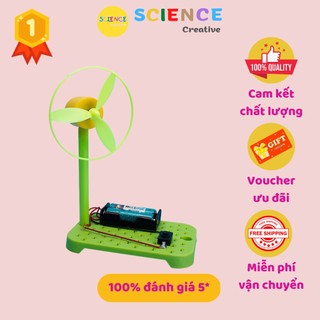 Đồ chơi Stem lắp ráp quạt nhựa tự chế