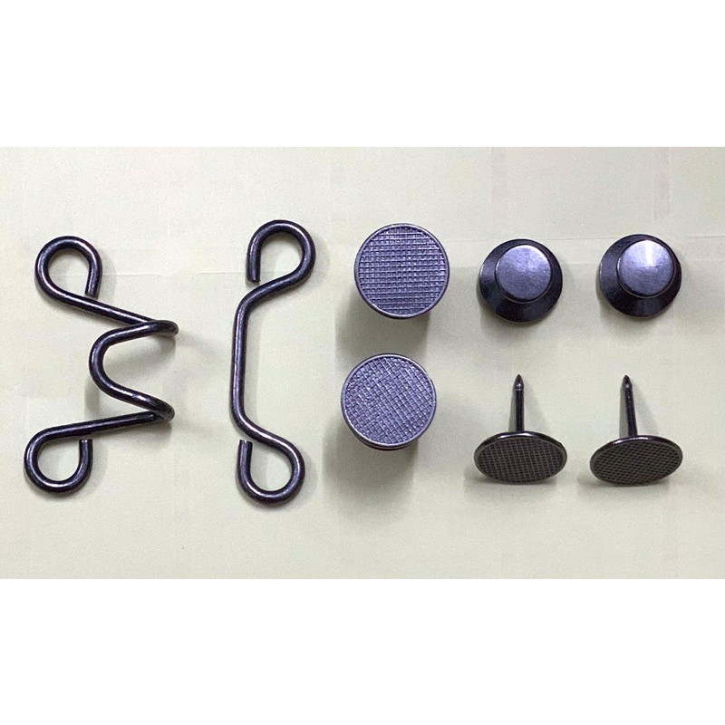 Móc gài, nút cài, nút gài móc thu nhỏ eo quần 32mm.