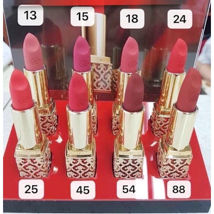 Son lì Whoo Velvet Lip Rouge Hoàng Cung 3,5gr - dòng son nhung mịn lâu trôi