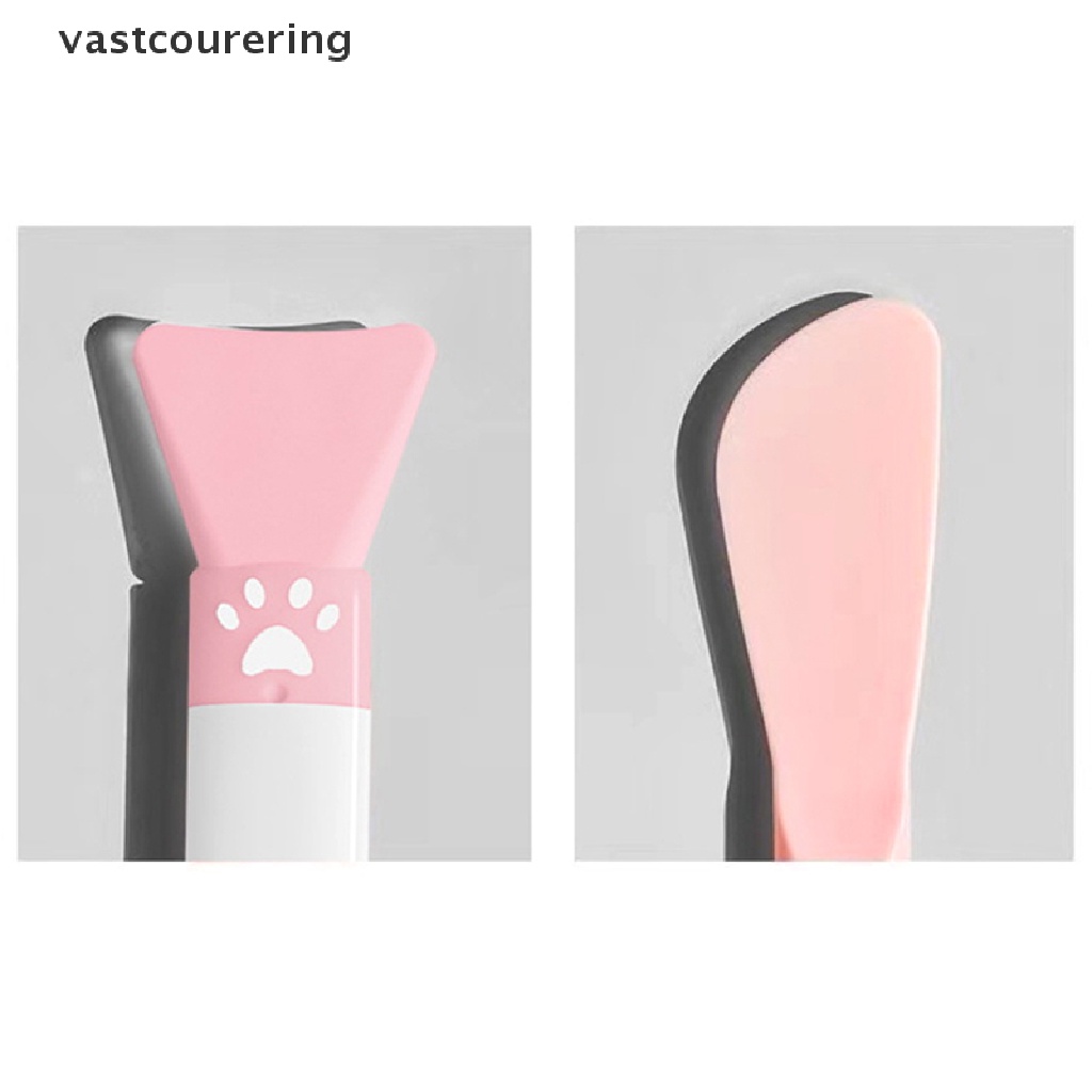 Bộ 1 / 5 Cọ Đắp Mặt Nạ Silicone Hai Đầu Tiện Dụng