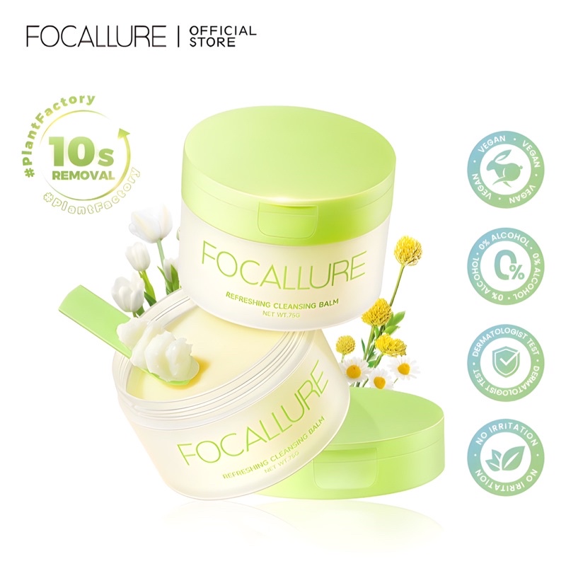 Sáp Tẩy Trang Focallure Làm Sạch Sâu 10X Dưỡng Ẩm Không Gây Kích Ứng Chiết Xuất Thực Vật 75g